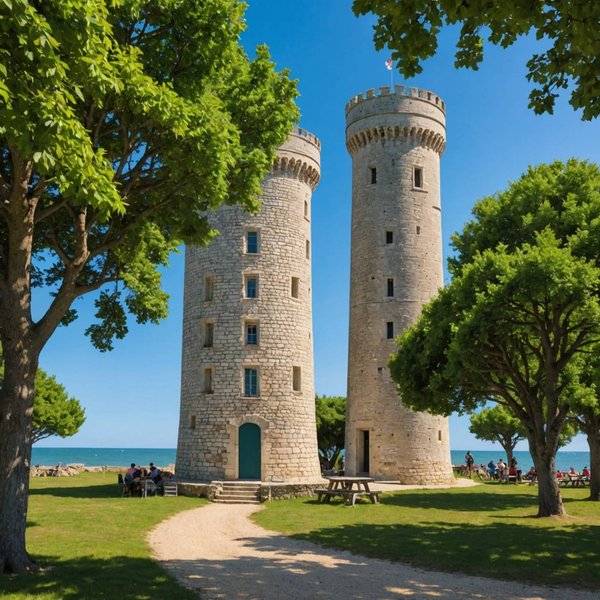 Découvrez la Tour des Prises : Hébergements Locatifs Variés à l'Île de Ré pour Votre Prochain Séjour au Camping Du Verger
